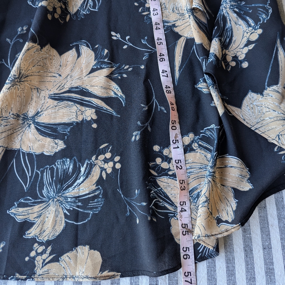 Lulu's High Low Mermaid Floral Dress - Picture 6 of 9